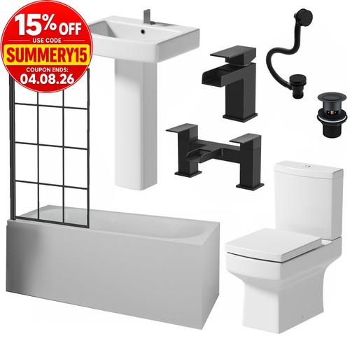 1700mm bathroom suite - 1700mm,