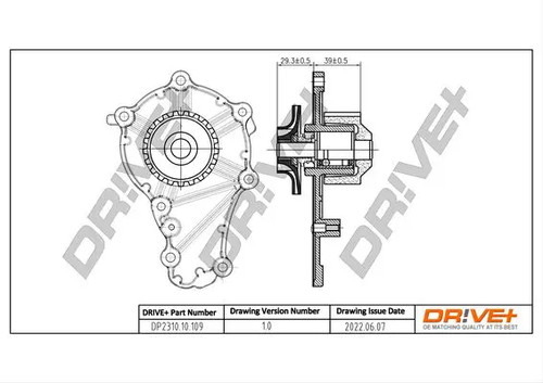 Water pump mechanical