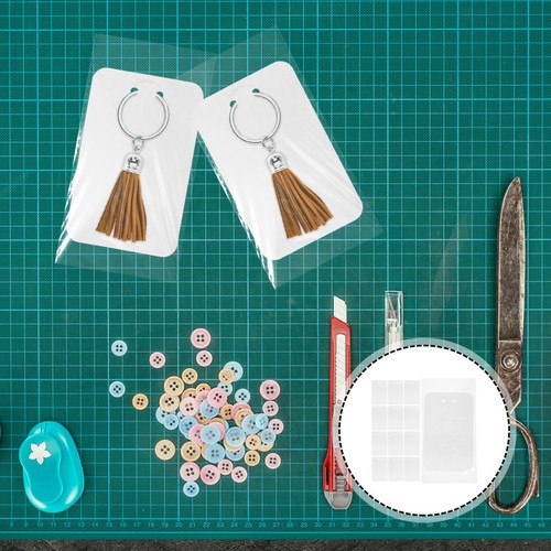 Keyring display paper cards - keyring,