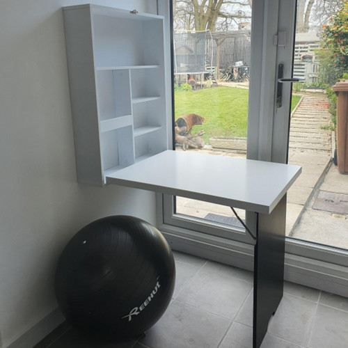 Folding wall mounted desk - folding,