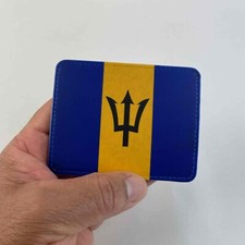 Barbados flag design Oyster/Travel/Bank Card Holder Wallet