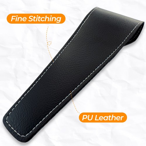 Leather scissors razors - pu,