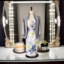 Mother Of The Bride UK 12 Jacques Vert Dress Suit Wedding Outfit Jacket Dress