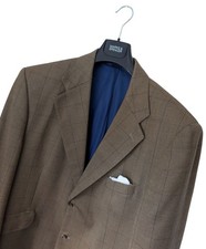 Men's MARKS & SPENCER Premium SARTORIAL Gold WOOL/CASHMERE Suit JACKET 44S