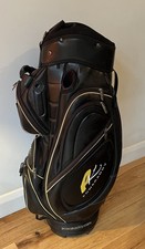 Powakaddy Deluxe Waterproof Golf Cart Bag 14 Way Divider + Raincover 