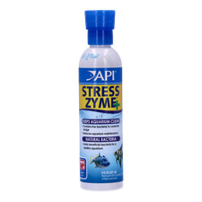 API STRESS-ZYME+ 237ML FISH TANK FILTER BIO BOOSTER TREATMENT AQUARIUM FISH TANK