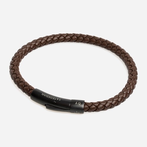 Tateossian dark brown leather - tateossian,