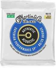 Martin MA170 extra light bronze wound acoustic guitar string set