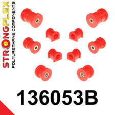 Front rear suspension bush kit full for Opel Vauxhall Corsa Nova Vita B 93-00