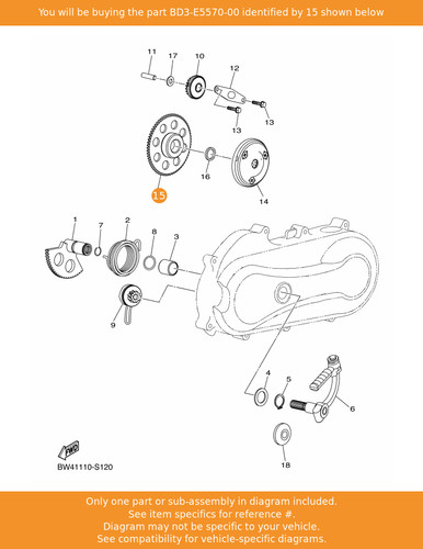 Yamaha starter clutch assy - yamaha,