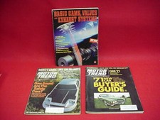 (3) BOOK MOTOR TREND BUYER GUIDE MAY 71 OCT 70 BASIC CAM VALVES EXHAUST PETERSEN