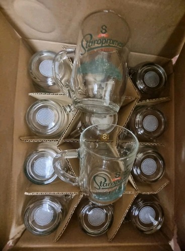 Staropramen pint glass - ,