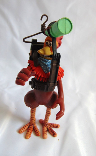 Chicken run figures with - run,