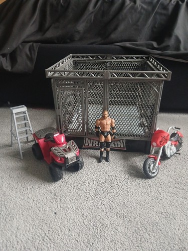 Wwe wrekin bundle cage bike - wwe, cage,