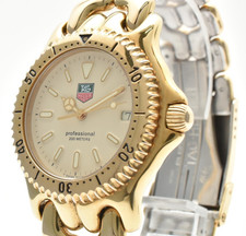 [NEAR MINT] TAG Heuer Sel Professional S94.006K Gold 38mm Quartz Men's Watch