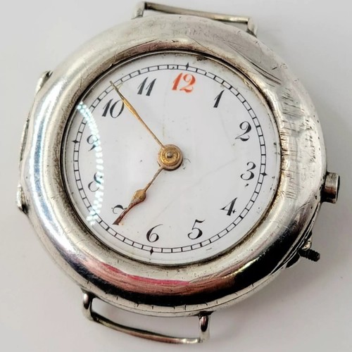 1915 silver hallmarked watch - 1915,