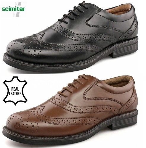 Mens leather wide fit - wide,