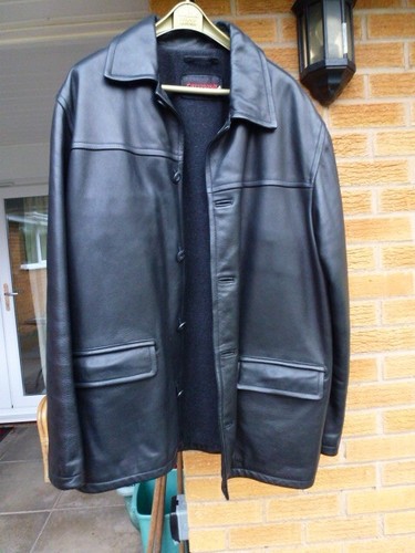 Mens xxl black leather - xxl,