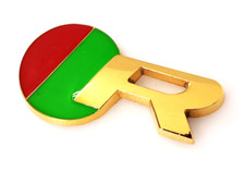 24CT GOLD PLATED JAGUAR R REAR