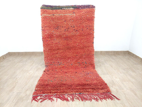 Berber vintage orange wool - berber,