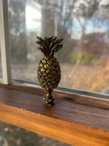 Brass pineapple design - 3, 5/16"