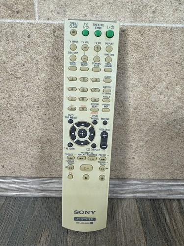 Genuine sony adu005 remote - sony,