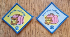 GirlGuiding Old Brownie Holiday/Advanced Brownie Holiday Interest Badges 2000-18