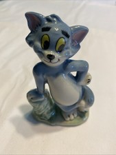 Vintage Tom (from Tom & Jerry) porcelain figurine by Wade Whimsies.