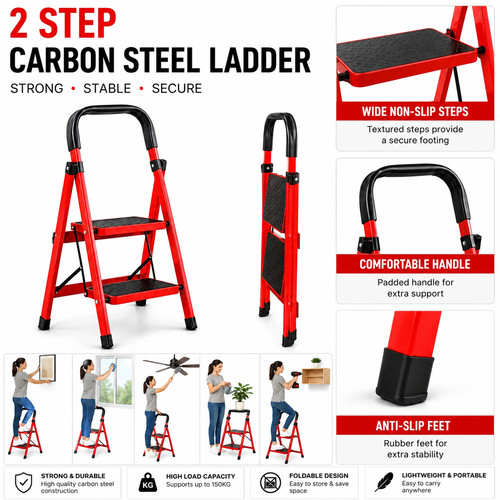Step folding stool - 2,