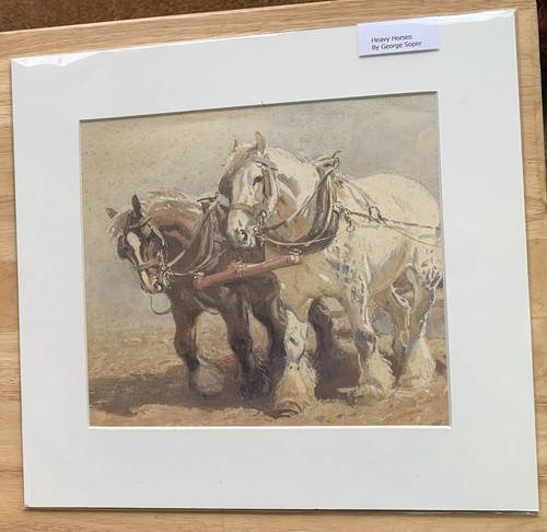 Heavy horses georege soper - heavy,