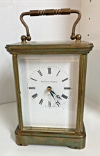ANTIQUE CARRIAGE CLOCK MATTHEW NORMAN LONDON SWISS MADE