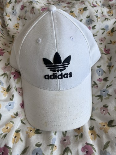 Unisex white adidas - white, one