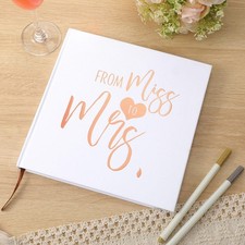 Bridal Shower Guest Book from