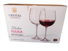 RRP £59.99 - Set of 6 Crystal