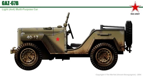 Ww2 russian gaz one - 67,