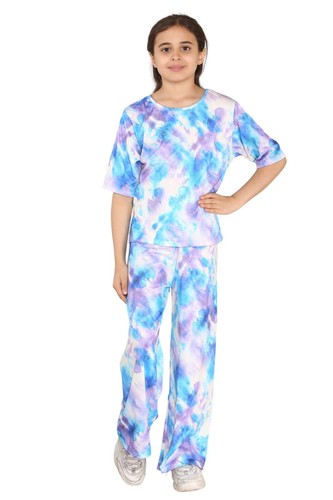Girls pyjamas tie dye - girls, t-shirt