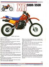 1983 HONDA XR500RD  XR350RD