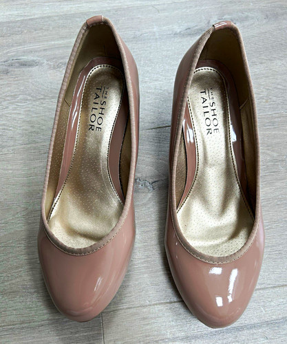 Shoe tailor beige - tailor, heels