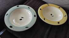 POOLE FRESCO PASTA BOWLS X 2