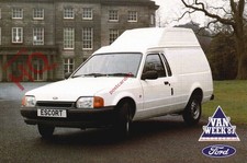 Picture Postcard:;FORD ESCORT VAN, SVO HIGH ROOF CONVERSION
