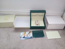 Ladies Rolex 29mm 169623 Yacht-Master 18ct & steel boxed beautiful watch