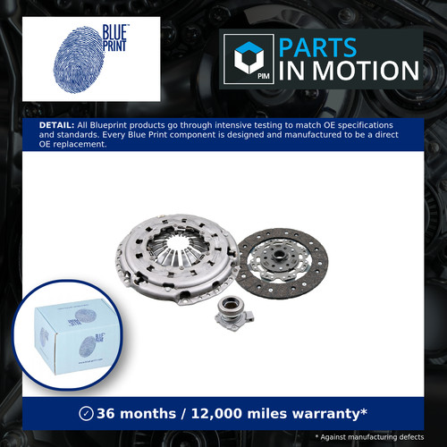Clutch kit 3pc - kit,