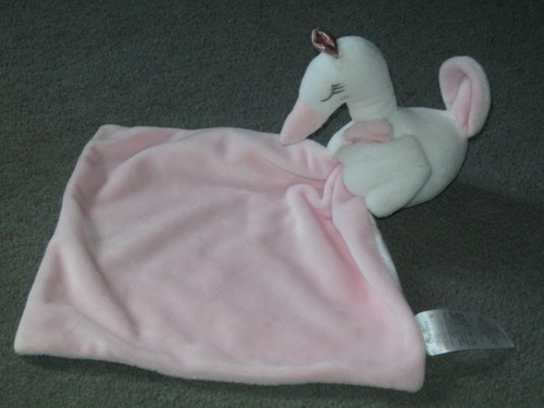 Matalan pink swan blanket soft - pink,