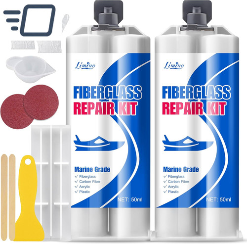 Marine fiberglass repair kit - repair,