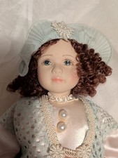 Vintage Full Porcelain Doll