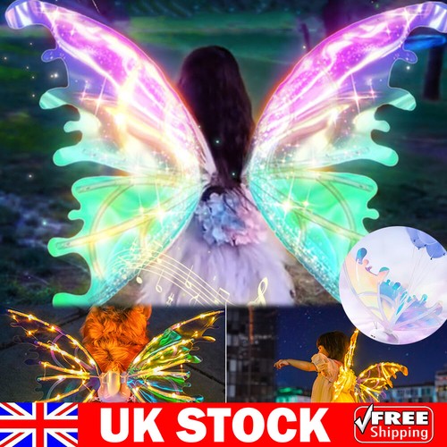 Electric fairy wings - wings, light