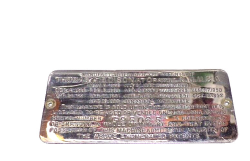 Edison model gem - a, cylinder