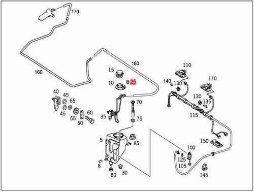 Genuine mercedes w124 r170 - w124,