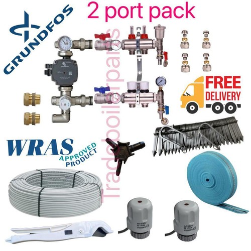 Water underfloor heating kit - water, 2
