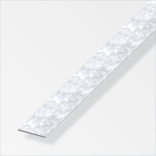 Galvanised flat metal bar - flat,